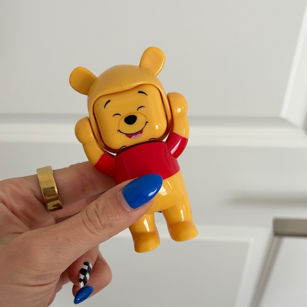 Winnie the Pooh Yellow and Red Toy Figure
